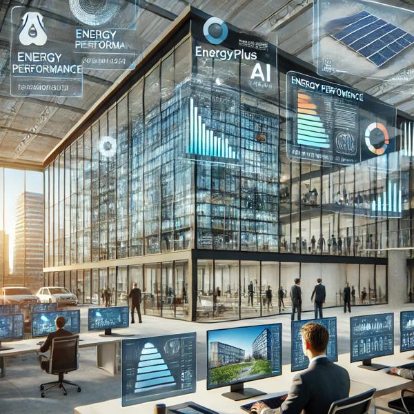 AI Integration with EnergyPlus and TensorFlow in modern office building energy modeling