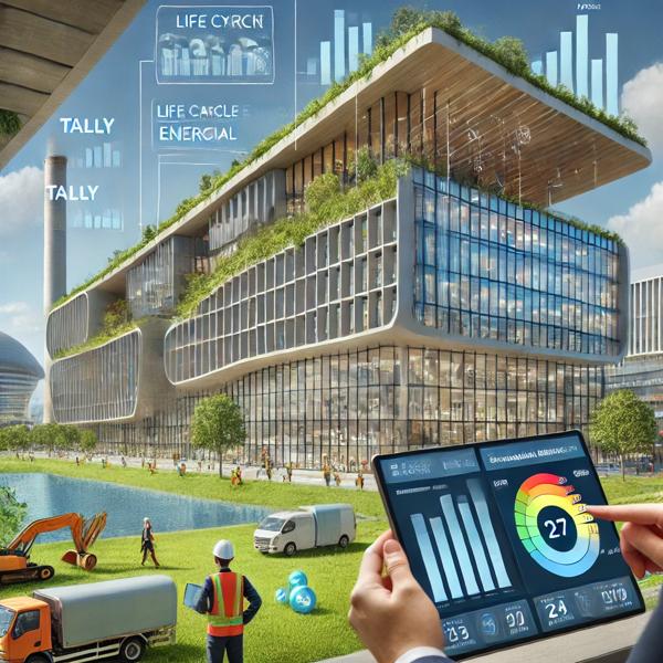 University Campus with Cove.tool and Tally for Embodied Energy Calculations